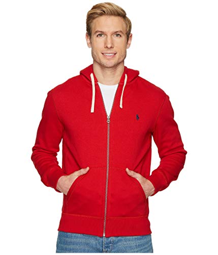 Amazon.com: POLO RALPH LAUREN Men's Fleece Zip Hoodie, Red, XL